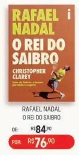 Livraria Leitura rafael nadal o rei do saibro oferta