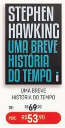 Livraria Leitura uma breve história do tempo oferta