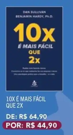 Livraria Leitura 10x é mais fácil que 2x oferta