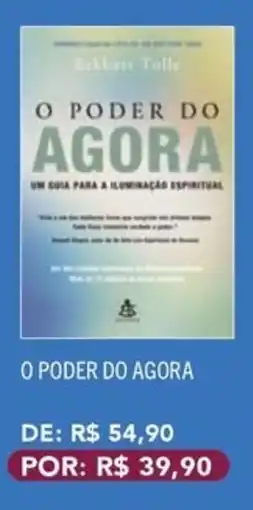Livraria Leitura o poder do agora oferta