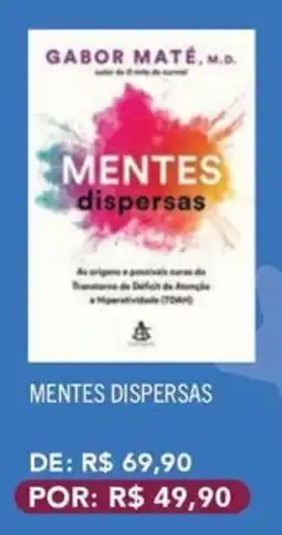 Livraria Leitura mentes dispersas oferta