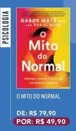 Livraria Leitura O mito do normal oferta