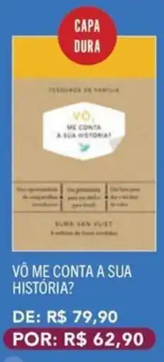 Livraria Leitura vô me conta a sua história? oferta