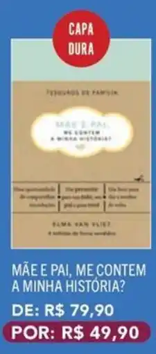 Livraria Leitura Mãe e pai, me contem a minha história? oferta