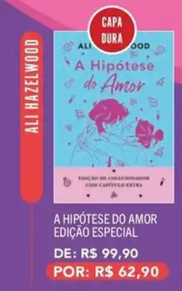 Livraria Leitura a hipótese do amor edição especial oferta
