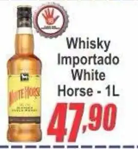 Serrano Supermercado Whisky importado white horse oferta