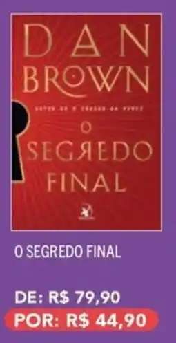 Livraria Leitura O segredo final oferta