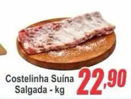 Serrano Supermercado Costelinha Suína Salgada oferta