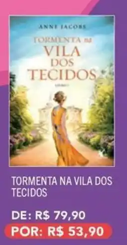 Livraria Leitura Tormenta na vila dos tecidos oferta