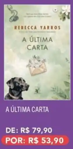 Livraria Leitura a última carta oferta