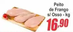 Serrano Supermercado Peito de Frango s/ Osso oferta