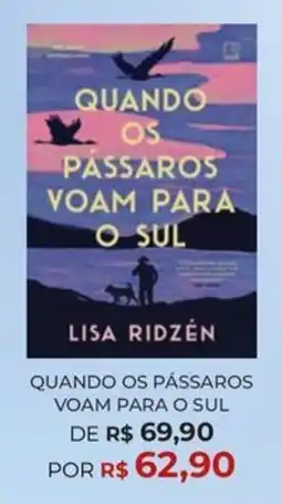 Livraria Leitura quando os pássaros voam para o sul oferta