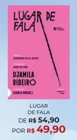 Livraria Leitura Lugar de fala oferta
