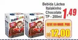 Serrano Supermercado Bebida Láctea Italakinho Chocolate oferta