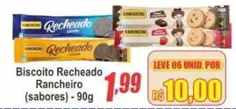 Serrano Supermercado Biscoito recheado rancheiro (sabores) oferta