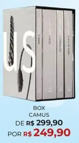 Livraria Leitura Box camus oferta