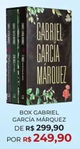 Livraria Leitura box gabriel garcia marquez oferta