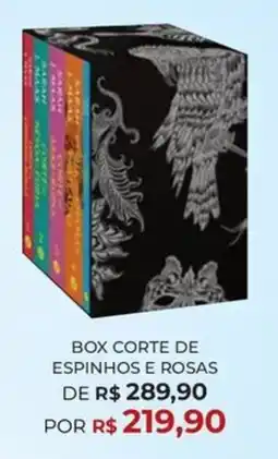 Livraria Leitura Box corte de espinhos e rosas oferta