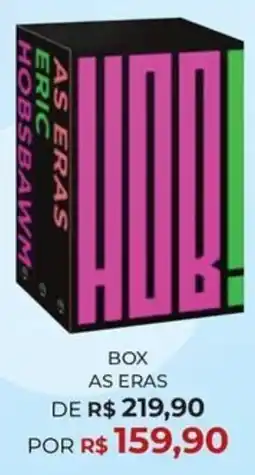 Livraria Leitura box as eras oferta