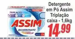 Serrano Supermercado Detergente em Pó Assim Triplaçãobicarbonato oferta