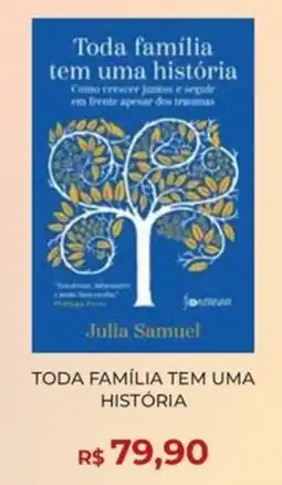 Livraria Leitura Toda família tem uma história oferta