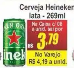 Serrano Supermercado Cerveja Heineken lata oferta