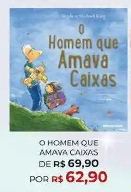 Livraria Leitura O homem que amava caixas oferta
