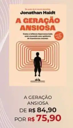Livraria Leitura A geração ansiosa oferta