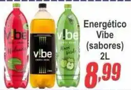 Serrano Supermercado Energético Vibe (sabores) oferta