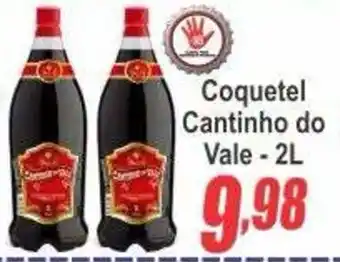 Serrano Supermercado Coquetel Cantinho do Vale oferta