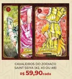 Livraria Leitura Cavaleiros do zodíaco saint seiya oferta