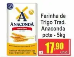 Serrano Supermercado Farinha de trigo trad. anaconda oferta