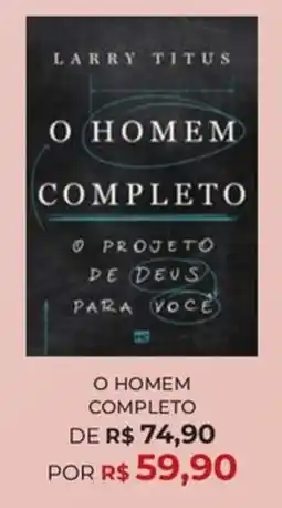 Livraria Leitura O homem completo oferta