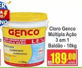 Serrano Supermercado Cloro genco múltipla ação oferta