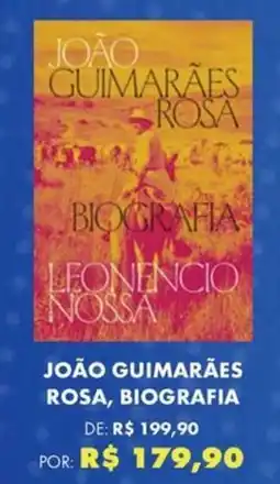 Livraria Leitura joão guimarães rosa, biografia oferta