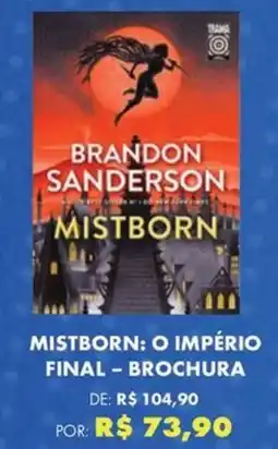 Livraria Leitura mistborn: o império final - brochura oferta