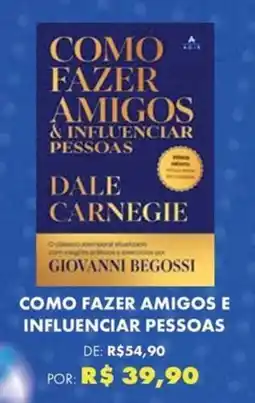 Livraria Leitura como fazer amigos e influenciar pessoas oferta