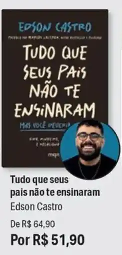 Livraria Leitura Tudo que seus pais não te ensinaram oferta