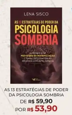 Livraria Leitura as 13 estratégias de poder da psicologia sombria oferta
