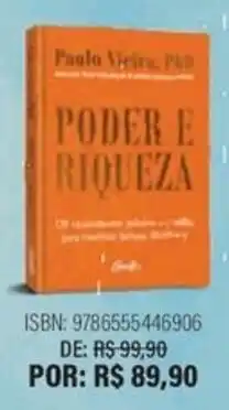 Livraria Leitura Poder e riqueza oferta