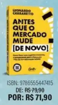 Livraria Leitura antes que o mercado mude de novo oferta