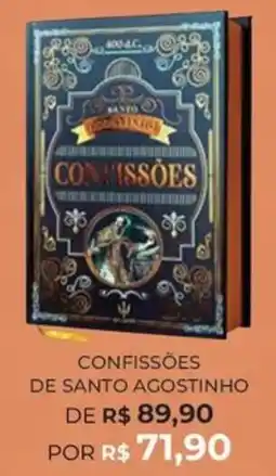 Livraria Leitura Confissões de santo agostinho oferta