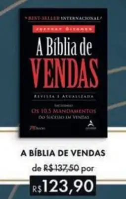 Livraria Leitura a bíblia de vendas oferta