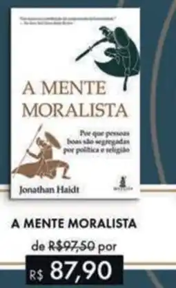 Livraria Leitura a mente moralista oferta