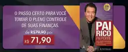 Livraria Leitura pai rico pai pobre oferta