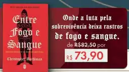 Livraria Leitura Entre fogo e sangue oferta