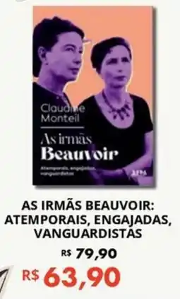 Livraria Leitura As irmãs Beauvoir: atemporais, engajadas, vanguardistas oferta
