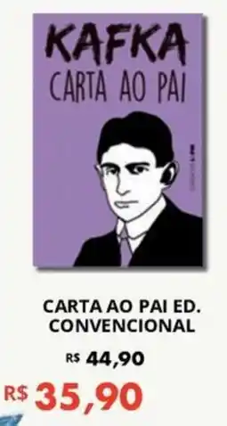 Livraria Leitura Carta ao pai ed. convencional oferta