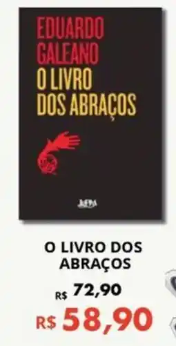 Livraria Leitura o livro dos abraços oferta