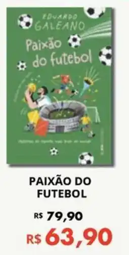 Livraria Leitura Paixão do futebol oferta